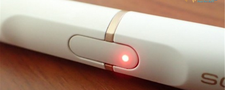 Làm sao khi iqos bị lỗi đèn đỏ