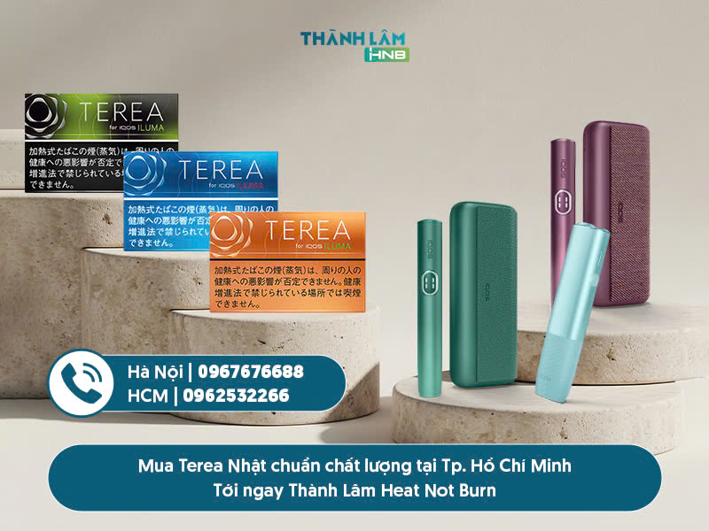 Mua Terea Nhật chính hãng tại Hồ Chí Minh