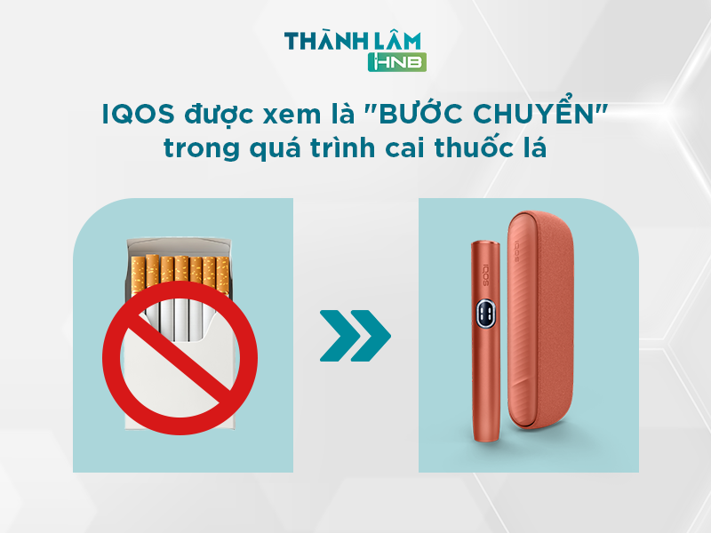 Chuyển đổi an toàn và bỏ thuốc cùng IQOS